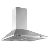 orbegozo ds 59160 in campana extractora decorativa 60 cm inox r clase energetica b extraccion 3146 mh motor 65w 3 niveles de potencia luz led 2w chimenea regulable y 2 filtros de aluminio