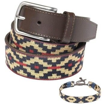 Pelpe Cinturón Fabric-2 Cinturón argentino FBM Beige para hombre