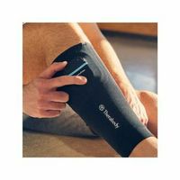 therabody recoverypulse manga de compresion para pantorrilla talla s negro