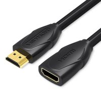 cable hdmi alargador vention vaa-b06-b100 macho-hembra 1m negro hdmi 14