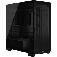 corsair 3500x semi torre cristal templado usb-c negra