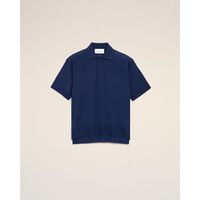 ami paris polo polo upl431kn0066 blue para hombre