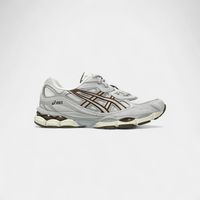 asics zapatillas gel-nyc cream cement grey brown para mujer