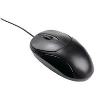 raton optico usb negro