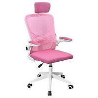 mars gaming mgc-ergoplus silla ergonomica soporte lumbar malla transpirable altura 115-125cm rosa