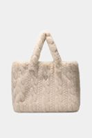 bolso trenzado de piel sintetica