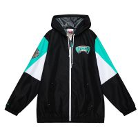 chaqueta vancouver grizzlies mitchell and ness throw it back windbreaker