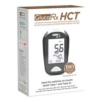 glucorx hct blood glucose  ketone monitoring system