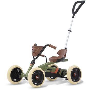Coche De Pedales Berg Buzzy Retro 2 En 1 Green