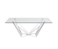 mesa de comedor cristal milenium