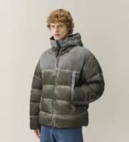 cp company para hombre 21cmow115a006369s chaqueta acolchada gris xxl casual poliamida