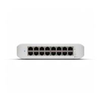 ubiquiti unifi switch lite 16 poe l2 gigabit ethernet 101001000 energaa sobre ethernet poe blanco