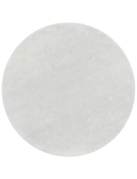 Alfombra Calissa plata 120 cm redondo