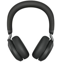 jabra evolve2 75 ms auriculares inalambricos negros  base de carga
