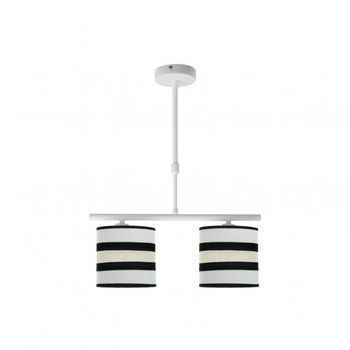 FABRILAMP Lampara Karla Blanca/beis regulable modelo