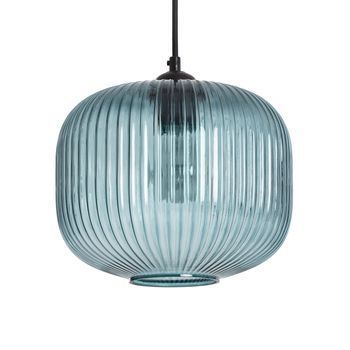 Lámpara Colgante Cristal Modra Azul