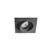 empotrable cuadrado argon negro