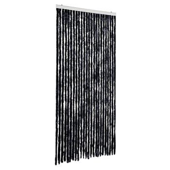 Cortina Antimoscas Chenilla Gris Antracita 100x230 Cm Vidaxl