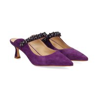 alma en pena zuecos mujer - purpura talla 39