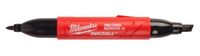 milwaukee inkzall 4932501155 - rotulador cincelado de punta fina