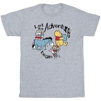 dessins animes camiseta let the adventure begin para nina