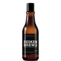 redken brews shampoo conditioner and body wash 300ml