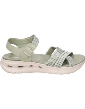Sandalias Con Cuña Para Mujer Amarpies Abz28656 Verde Khaki 39