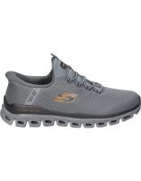 zapatillas para hombre skechers slip-ins glide-step noxus 233010-ccor gris 40
