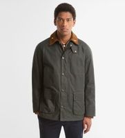 barbour para hombre mwx2588 chaqueta icons ashby wax verde m casual algodon