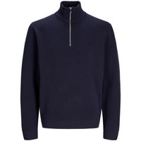 jack  jones jersey 12269288 jprblamilano stitch knit half zip jnr night sky para nino