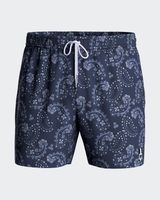 banador short estampado paisley