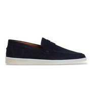 hackett london para hombre hms200148 zapatos de nubuck martins saddle azul marino 43 plano nobuck ninguno casual