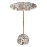 mesa auxiliar nema beige d35cm