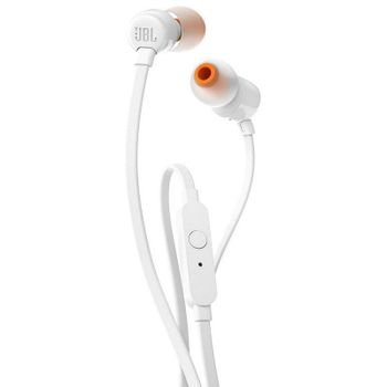 JBL T110 Auriculares con Micrófono Blanco