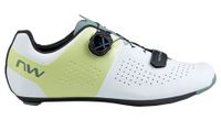 zapatillas de carretera northwave storm carbon blanco verde para hombre
