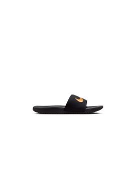 Chanclas de Playa Y Piscina Nike Kawa Little/ Slides Niño Negro/Gris