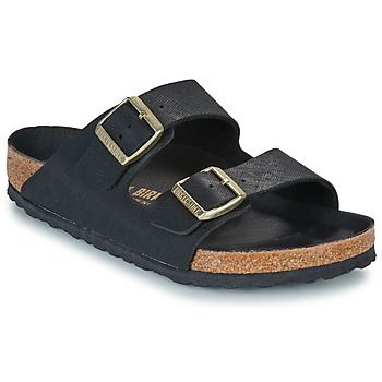 BIRKENSTOCK Sandalias Arizona BF Saffiano Black para mujer