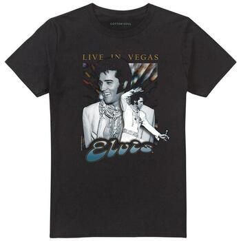 Elvis Presley Camiseta Live In Vegas para hombre