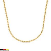 cadena de cordon de oro de 14 quilates de 44 mm de grosor