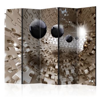 Biombo - Golden Jigsaw Ii (225x172 Cm)