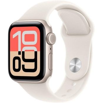 Apple Watch SE 3 GPS + Cellular 40mm Aluminio Blanco Estrella Correa Deportiva Blanco Estrella S/M