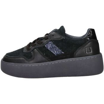 D.A.T.E. Deportivas Moda W431-CP-HA-BK para mujer