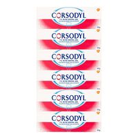 corsodyl chlorhexidine dental gel 50g x 6