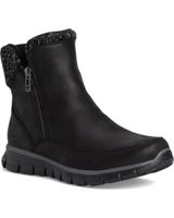 de skechers botines planos synergy mujer - negro