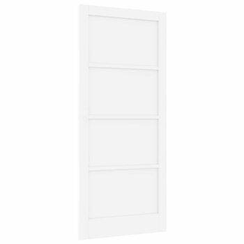Puerta Interior Blanco 93 X 211 Cm Madera Contrachapada Vidaxl