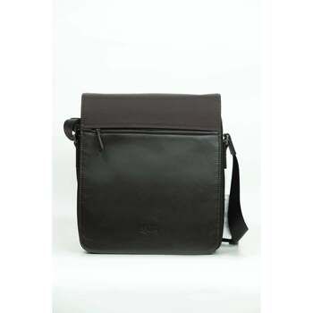 Francinel Bolso Bolso de cuero/lona Porto 653111 marrón para hombre
