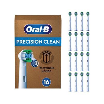Cabezales De Cepillo De Dientes Oral-b Pro Precision Clean Blanco (16 Unidades)
