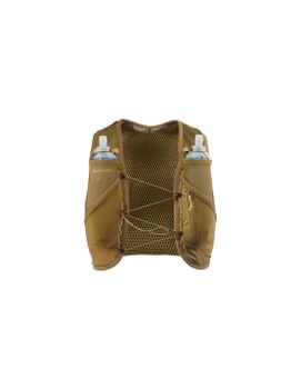 Chaleco de Running Salomon Active Skin 4 Set Brilliant Oliva