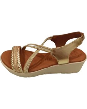de MAWEN SANDALIA CUNA MUJER PLATEADO