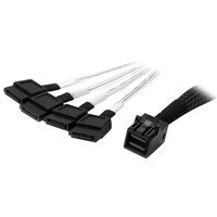 cable mini sas interno a sata 1m cable sff-8643 a 4x sa ta
